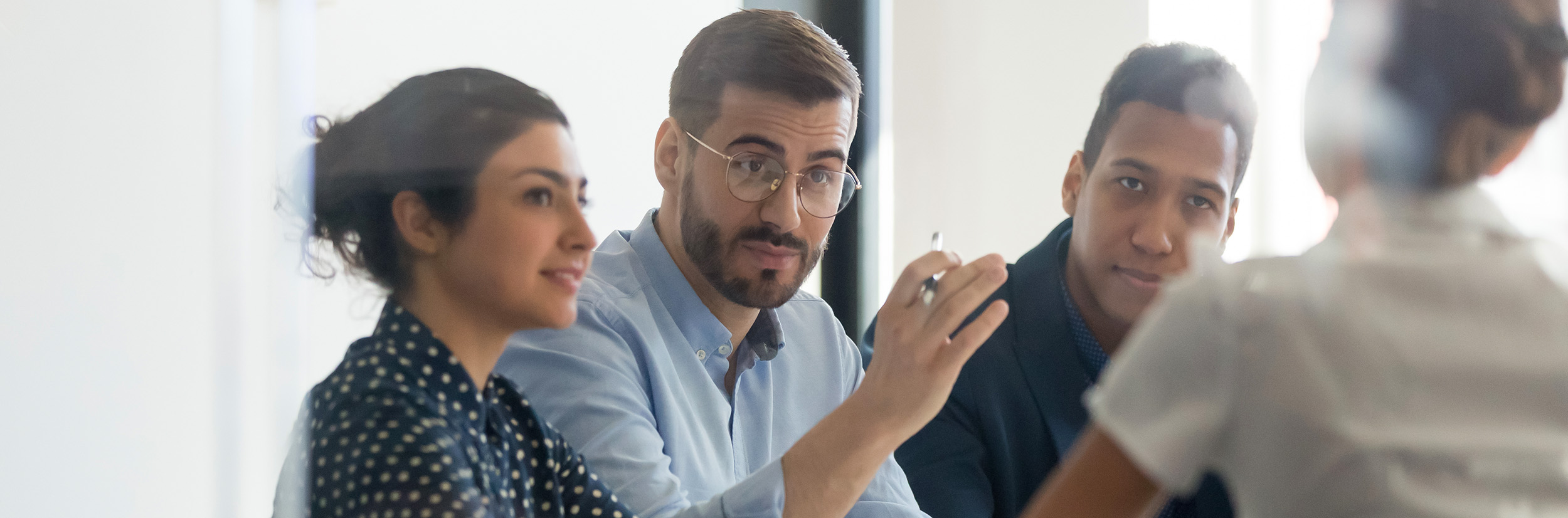 Student business interview