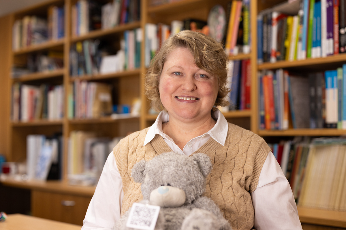 ANU researcher Toni Eagar has studied the meaning associated with Pooh Bear Corner on King’s Highway. Photo: Tim Rendall/ANU
