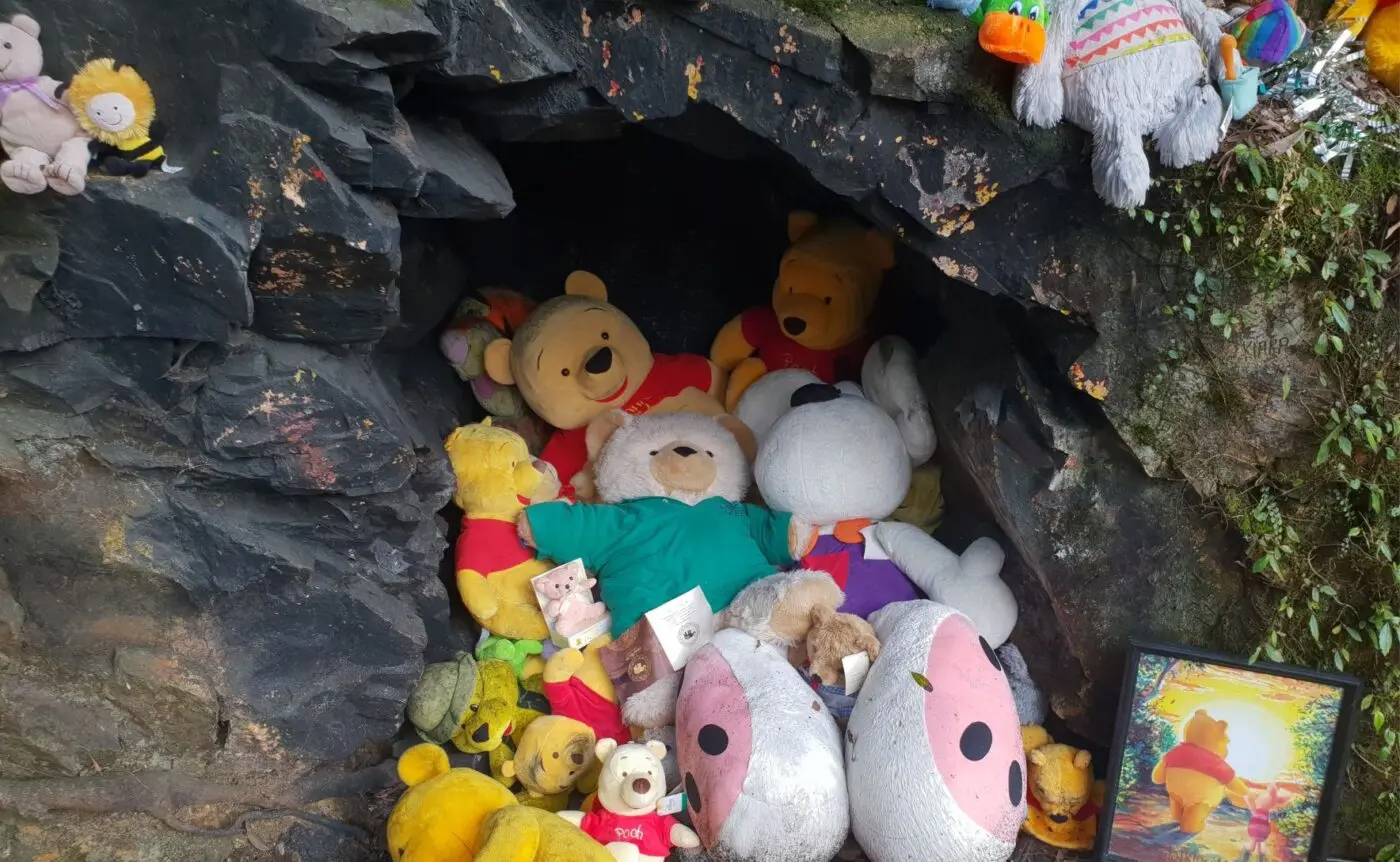 Is Pooh Bear’s Corner a ‘traversing shrine’? Photo: Toni Eagar/ANU