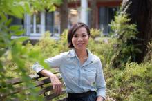Student courtyard greenery